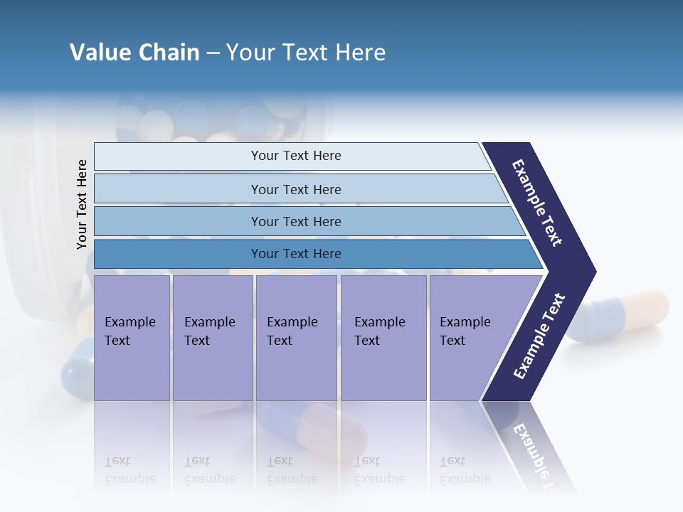 Isolated Color Medicine PowerPoint Template