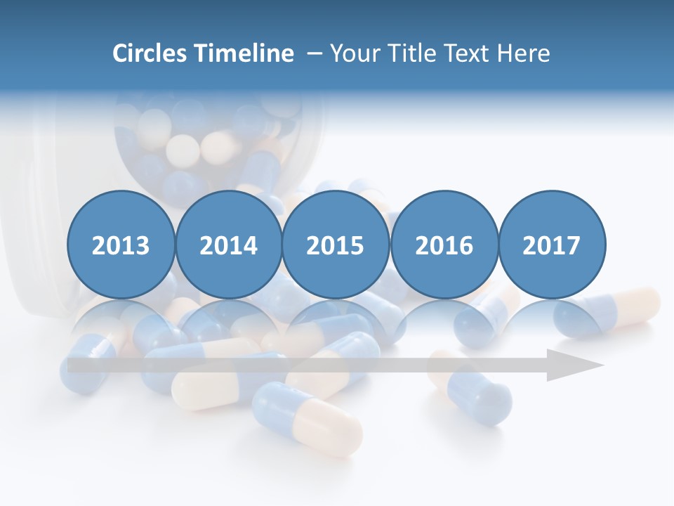 Isolated Color Medicine PowerPoint Template