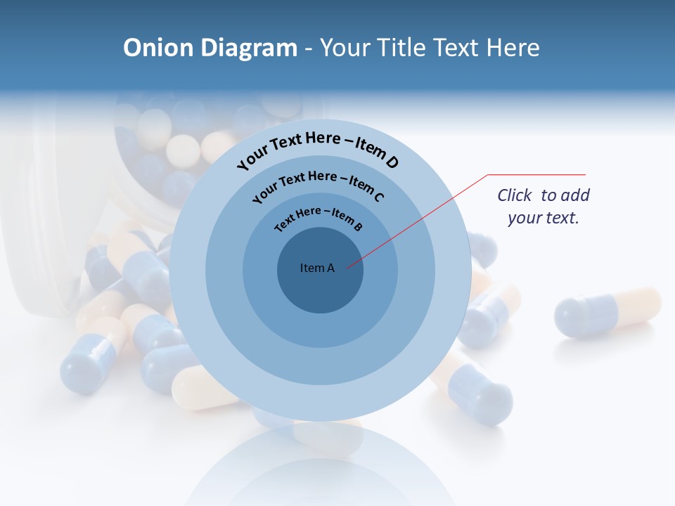 Isolated Color Medicine PowerPoint Template