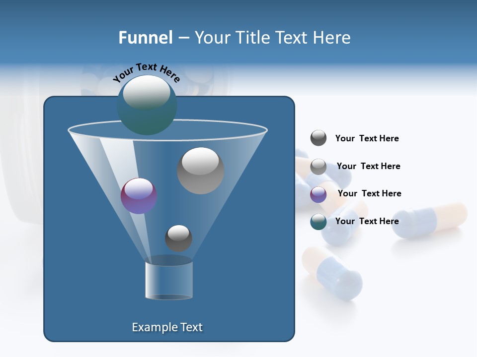 Isolated Color Medicine PowerPoint Template