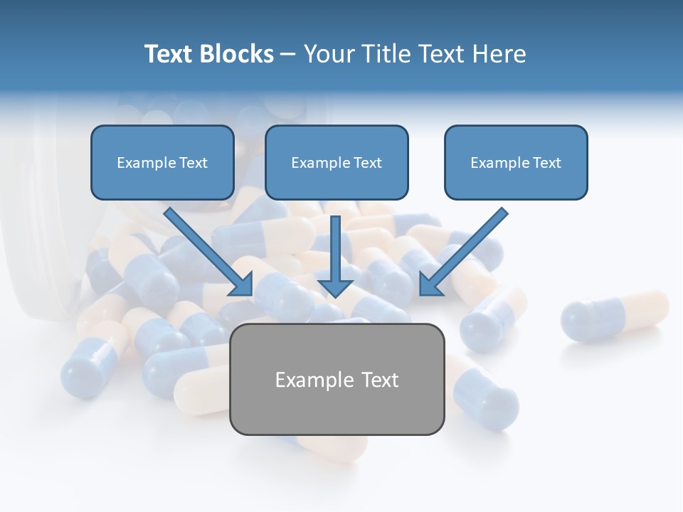 Isolated Color Medicine PowerPoint Template