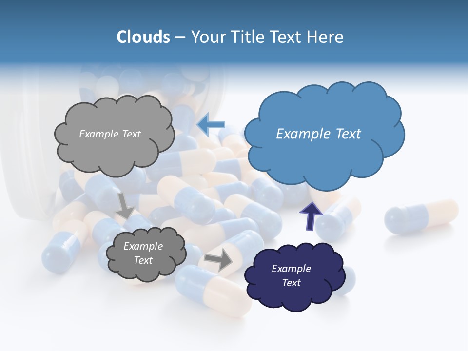 Isolated Color Medicine PowerPoint Template
