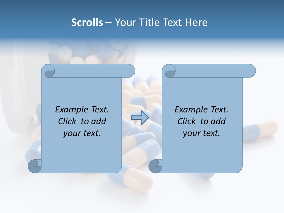 Isolated Color Medicine PowerPoint Template