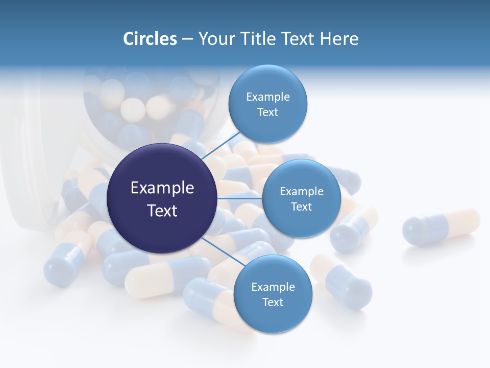 Isolated Color Medicine PowerPoint Template
