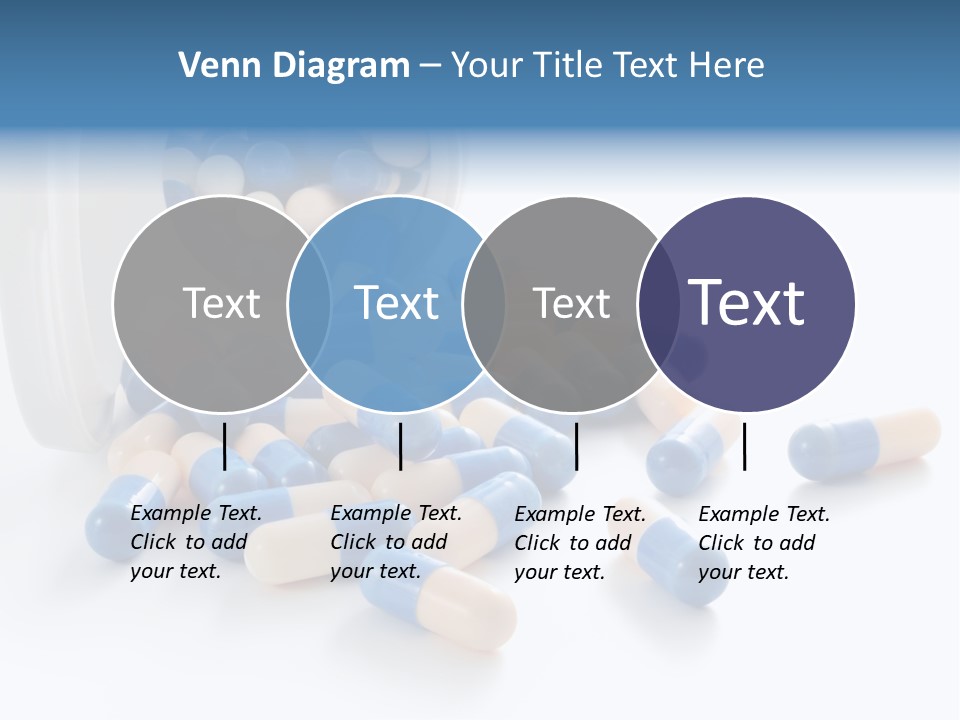 Isolated Color Medicine PowerPoint Template
