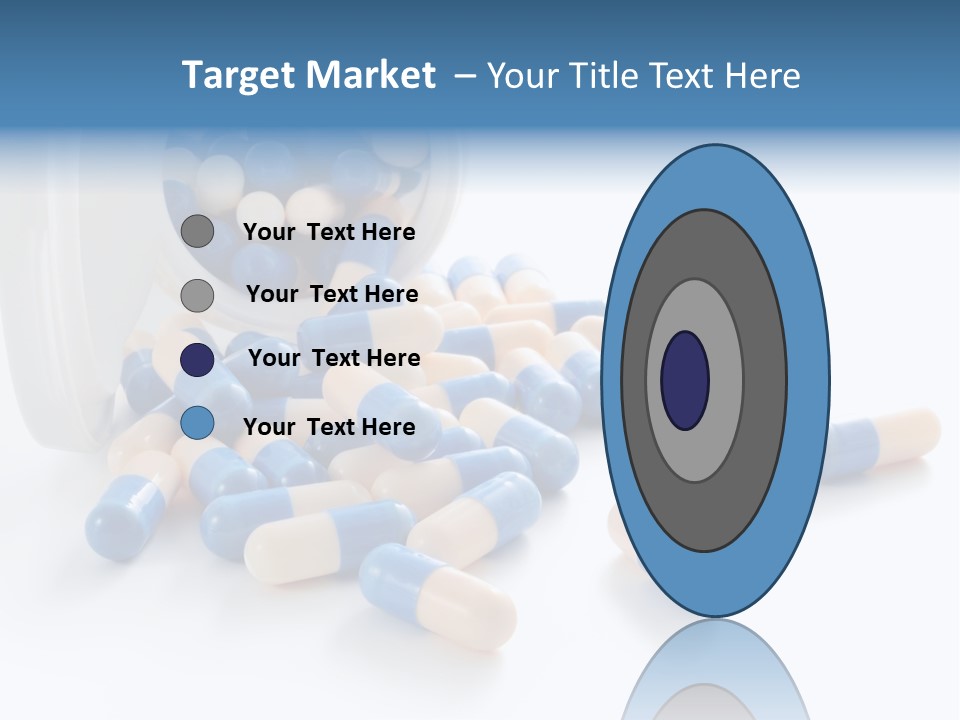 Isolated Color Medicine PowerPoint Template