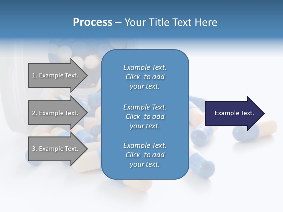 Isolated Color Medicine PowerPoint Template