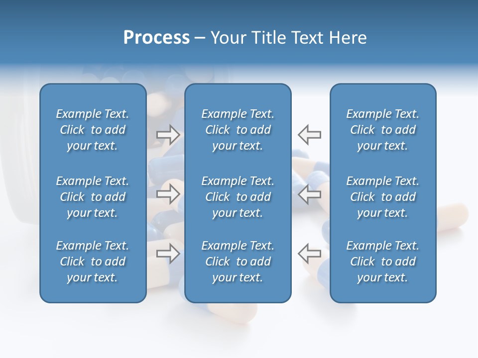 Isolated Color Medicine PowerPoint Template