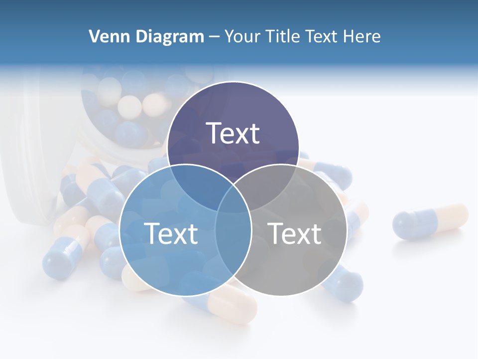 Isolated Color Medicine PowerPoint Template