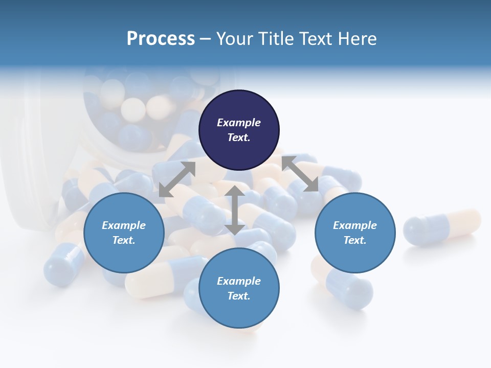 Isolated Color Medicine PowerPoint Template