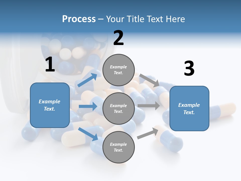 Isolated Color Medicine PowerPoint Template