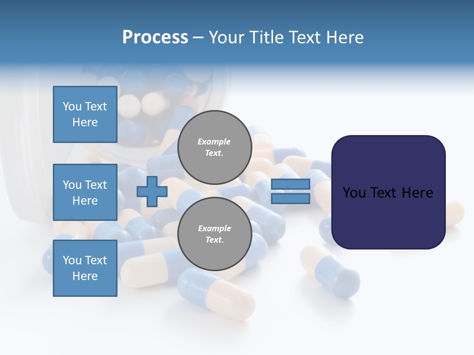 Isolated Color Medicine PowerPoint Template