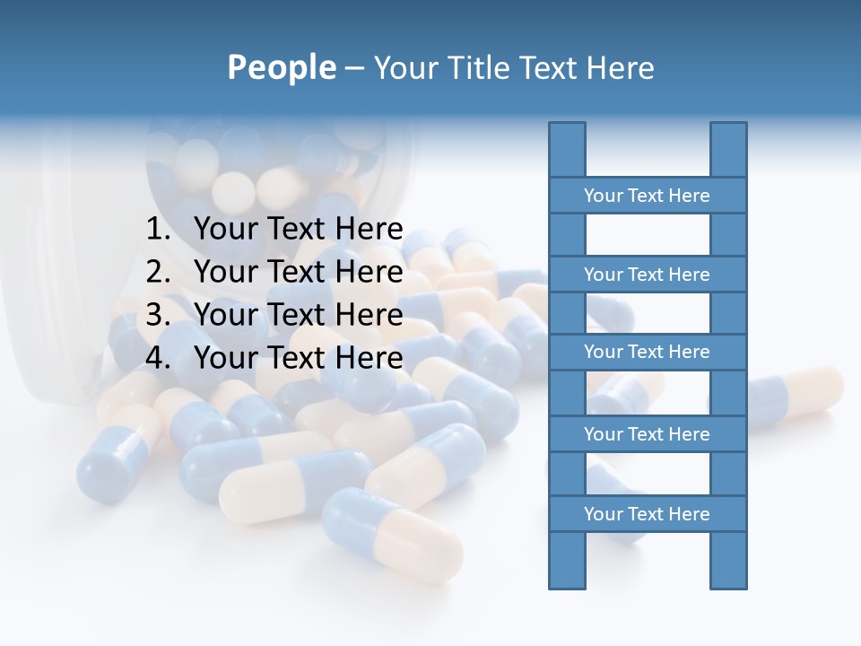 Isolated Color Medicine PowerPoint Template