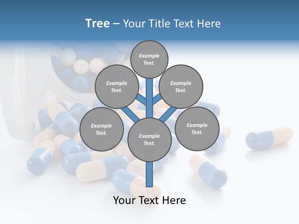 Isolated Color Medicine PowerPoint Template