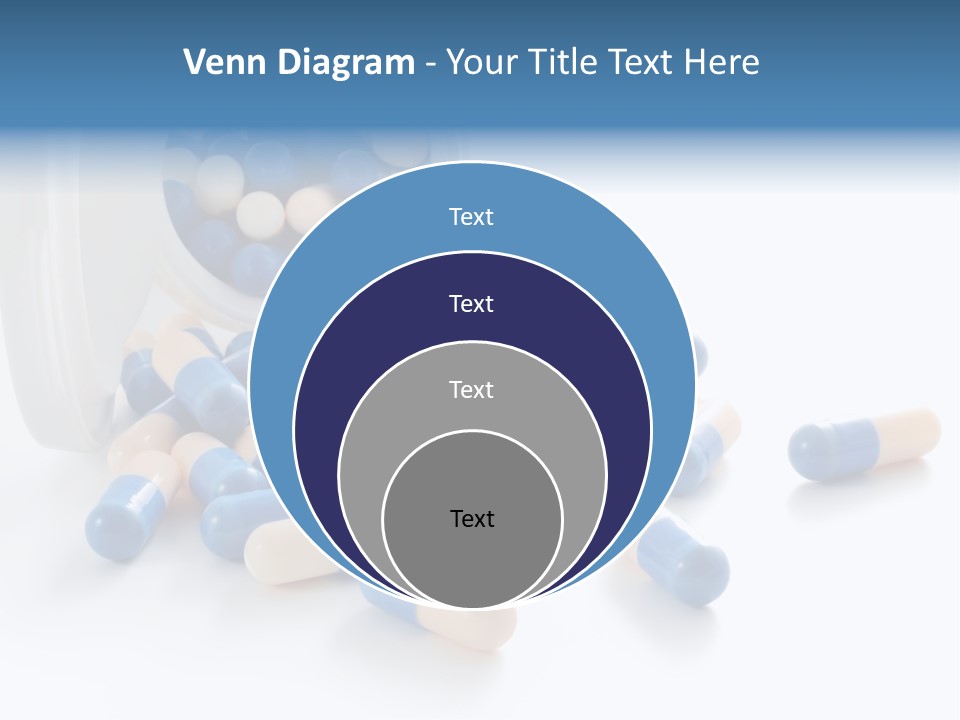 Isolated Color Medicine PowerPoint Template