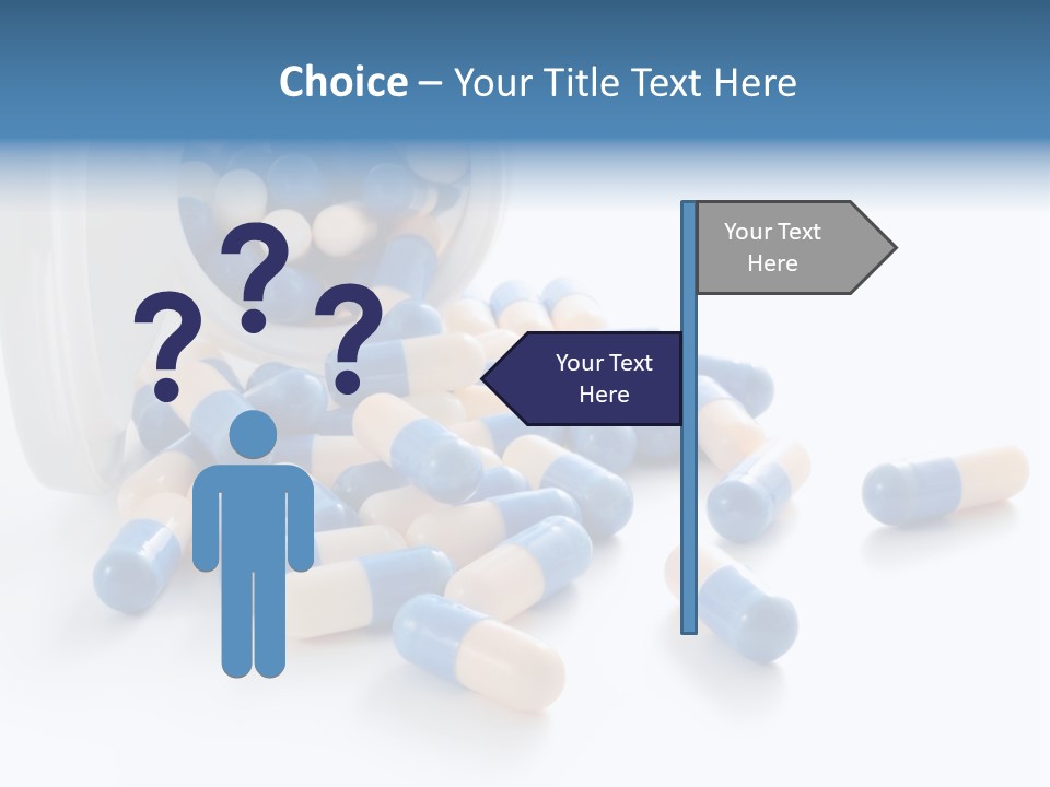 Isolated Color Medicine PowerPoint Template