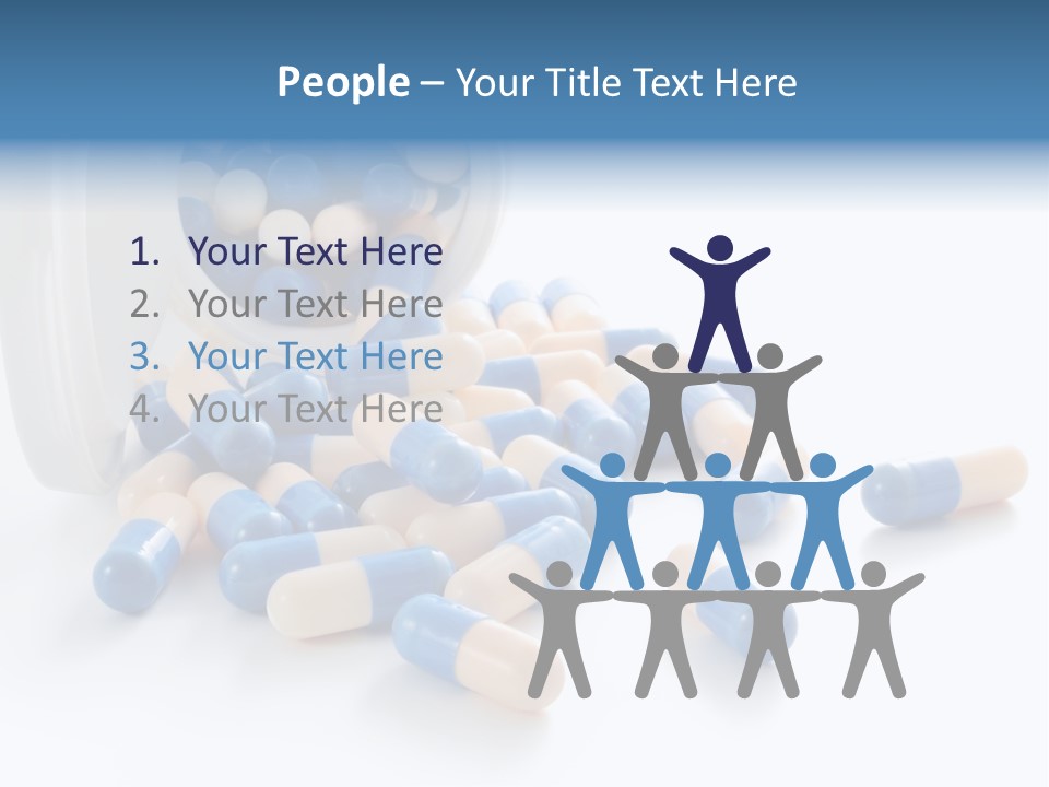 Isolated Color Medicine PowerPoint Template