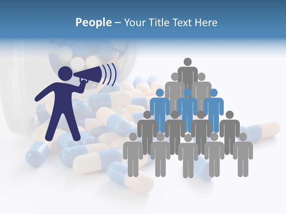 Isolated Color Medicine PowerPoint Template