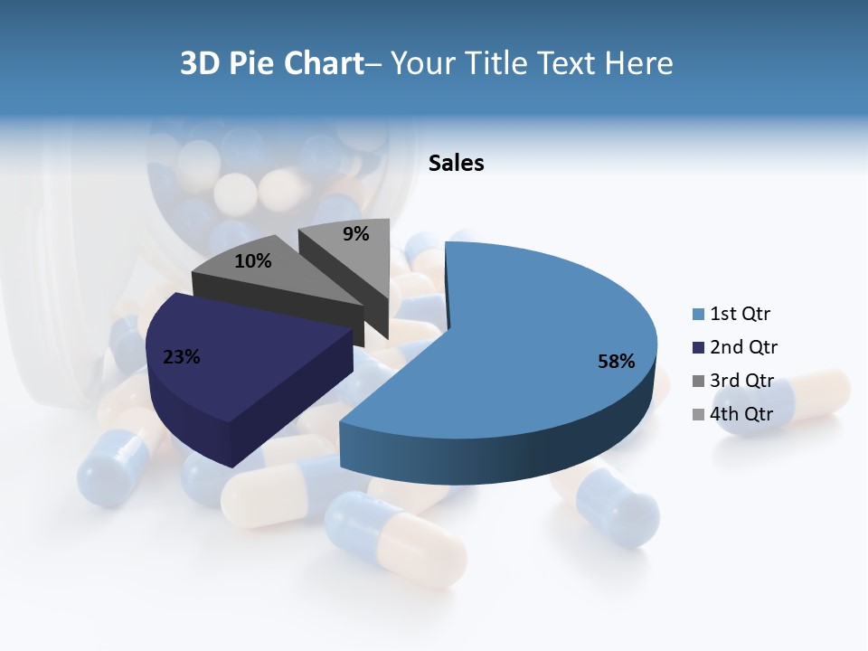 Isolated Color Medicine PowerPoint Template