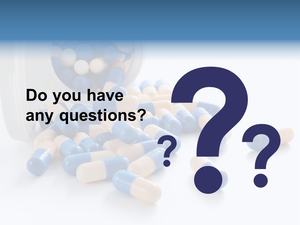 Isolated Color Medicine PowerPoint Template