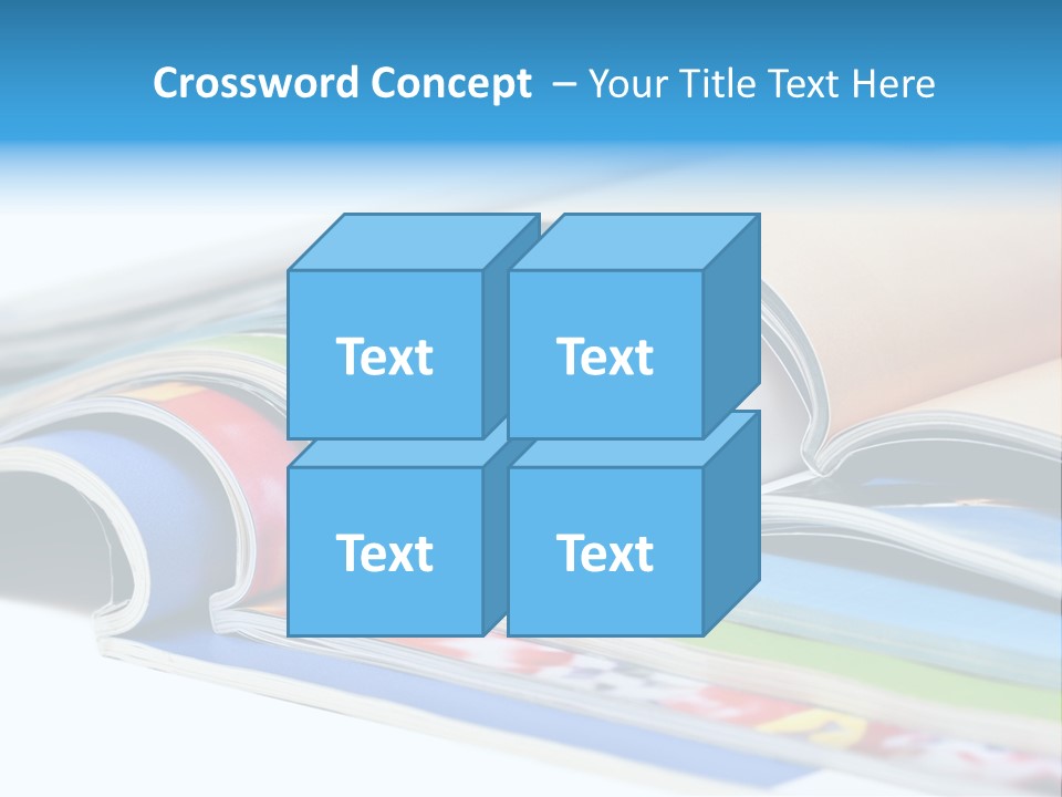 Magazine Article Literature PowerPoint Template