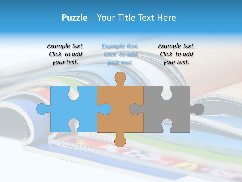 Magazine Article Literature PowerPoint Template