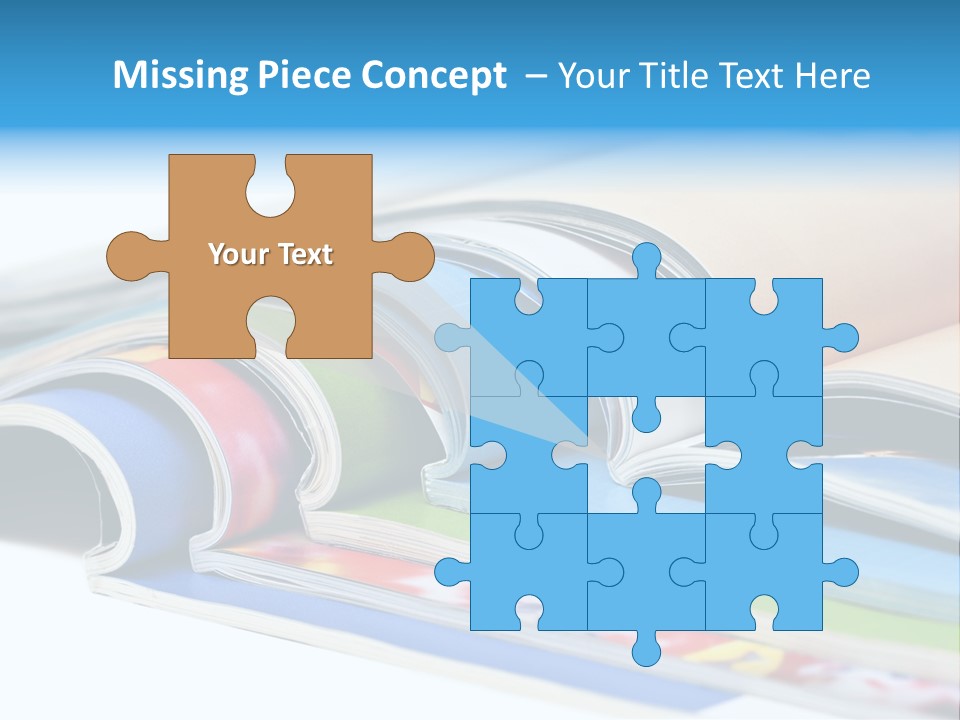 Magazine Article Literature PowerPoint Template