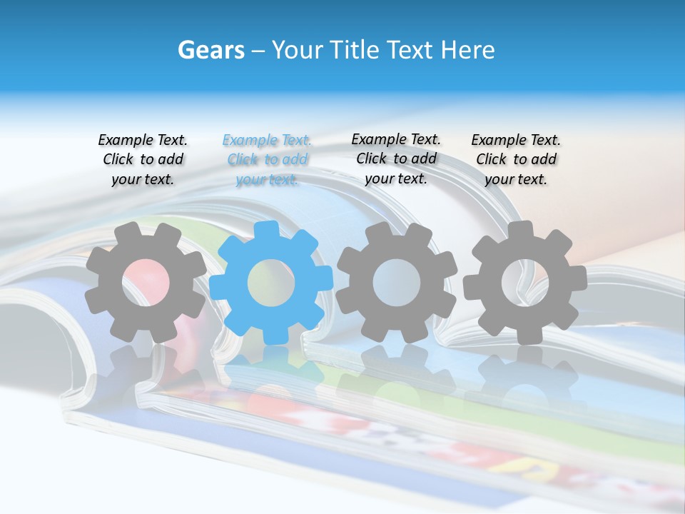 Magazine Article Literature PowerPoint Template