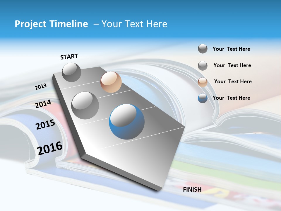 Magazine Article Literature PowerPoint Template