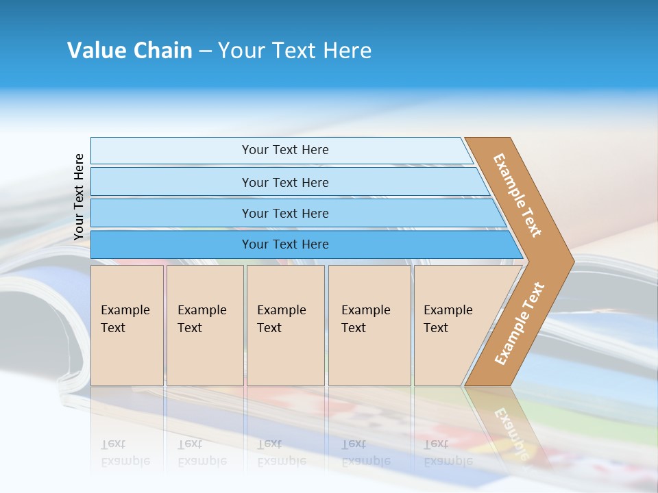 Magazine Article Literature PowerPoint Template