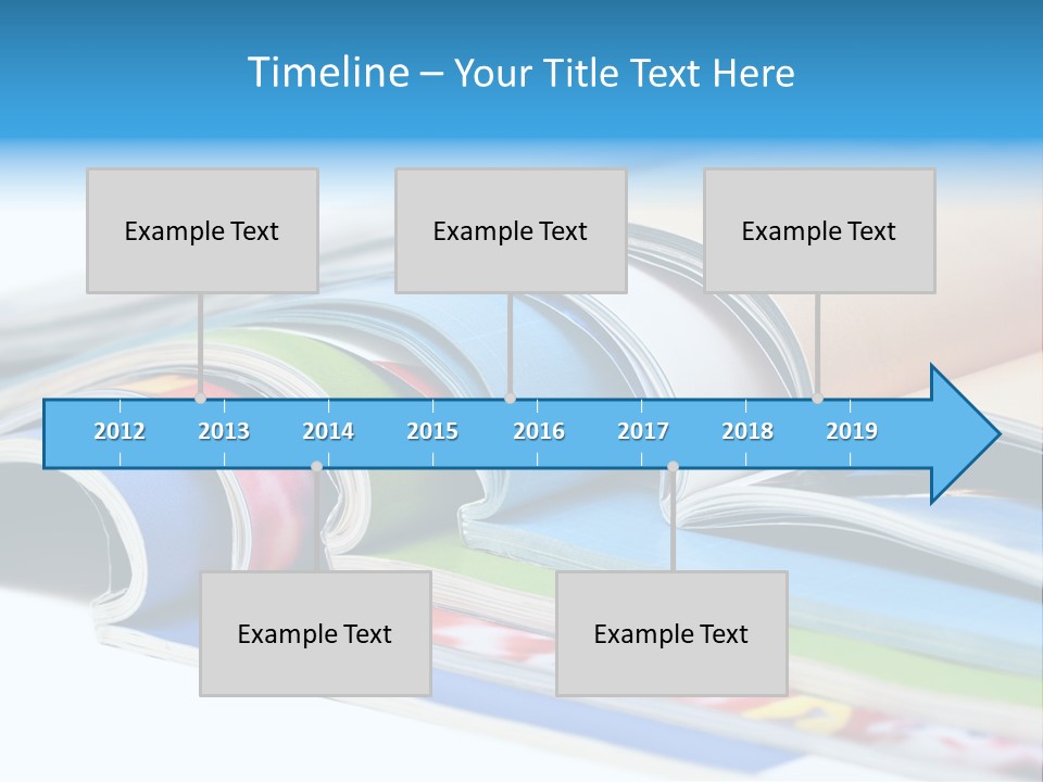 Magazine Article Literature PowerPoint Template