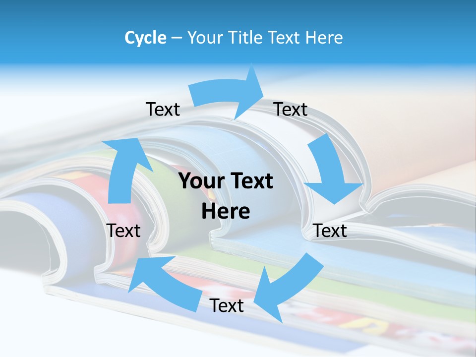 Magazine Article Literature PowerPoint Template