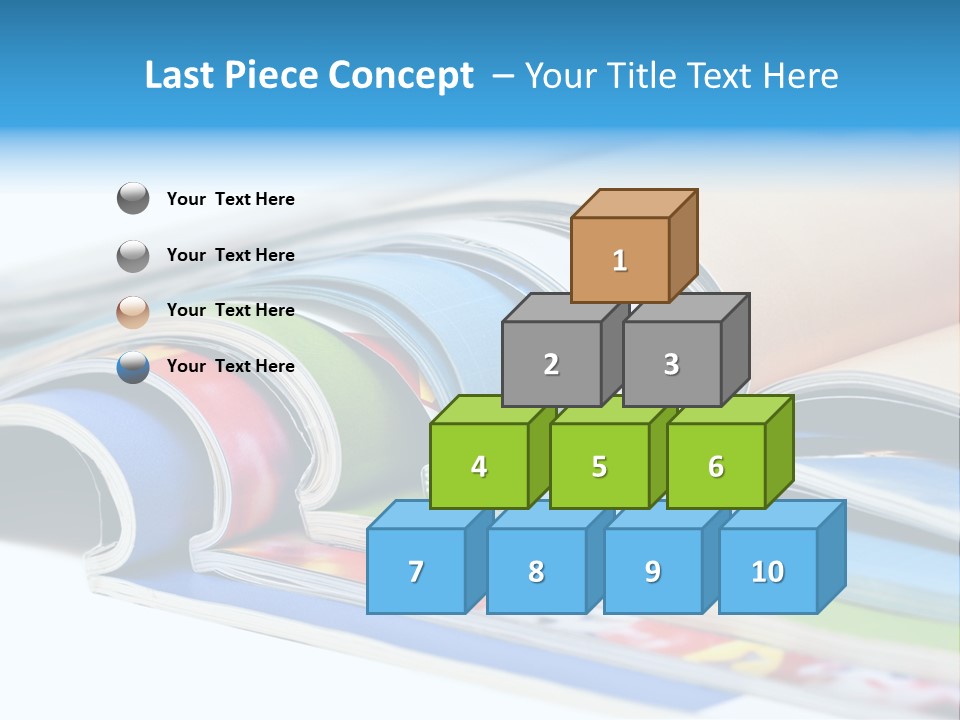 Magazine Article Literature PowerPoint Template