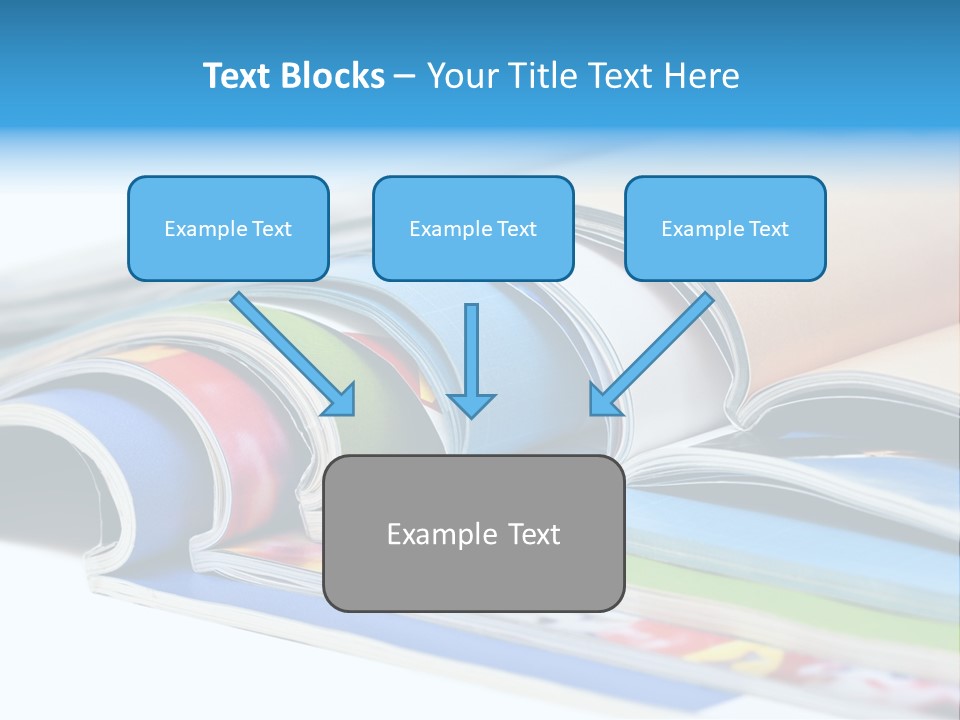 Magazine Article Literature PowerPoint Template