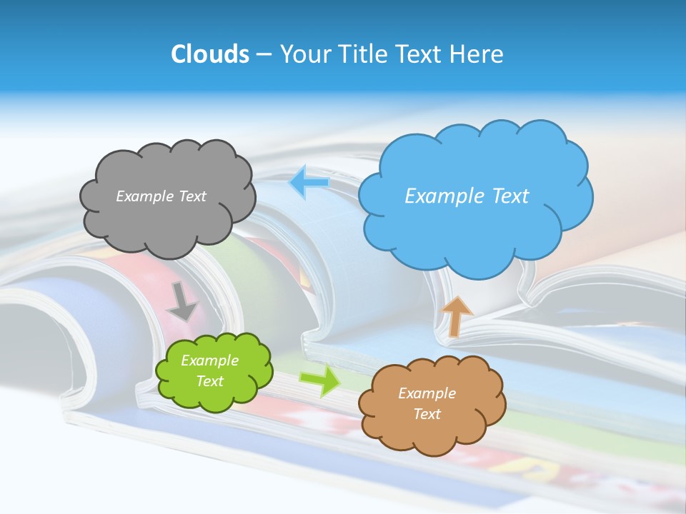 Magazine Article Literature PowerPoint Template