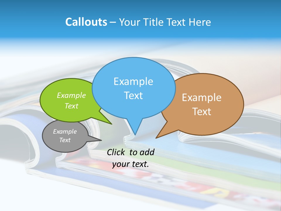 Magazine Article Literature PowerPoint Template
