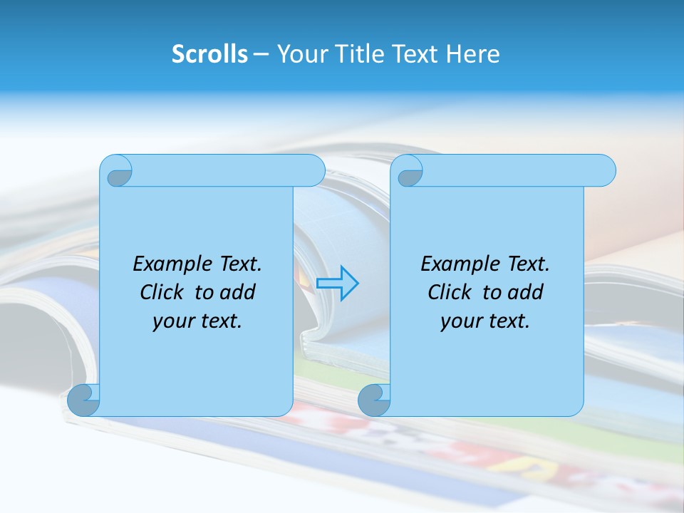 Magazine Article Literature PowerPoint Template