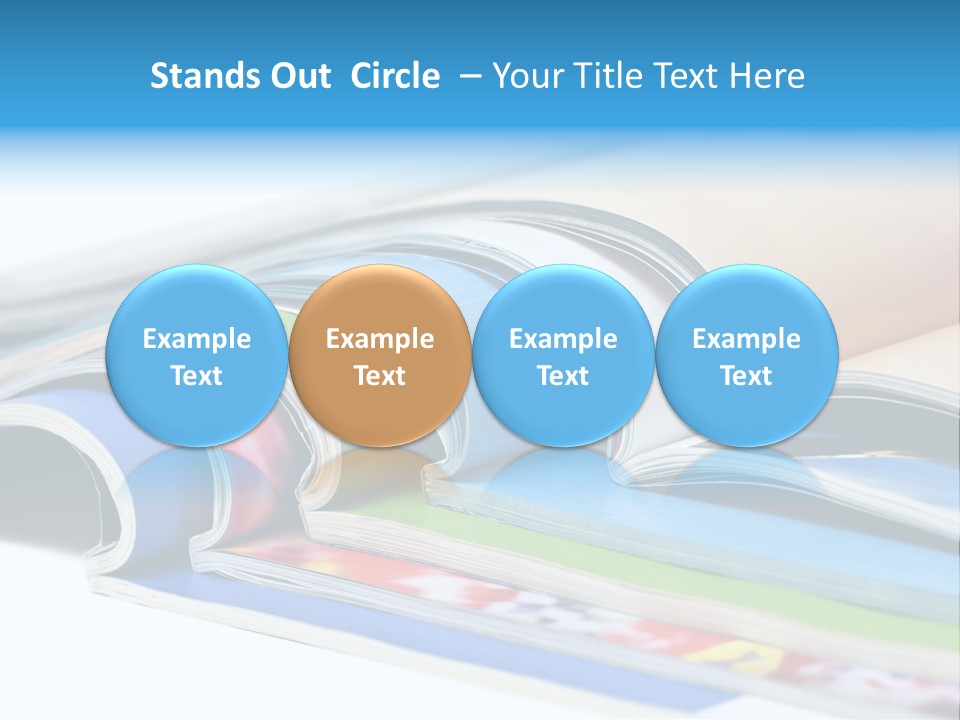 Magazine Article Literature PowerPoint Template