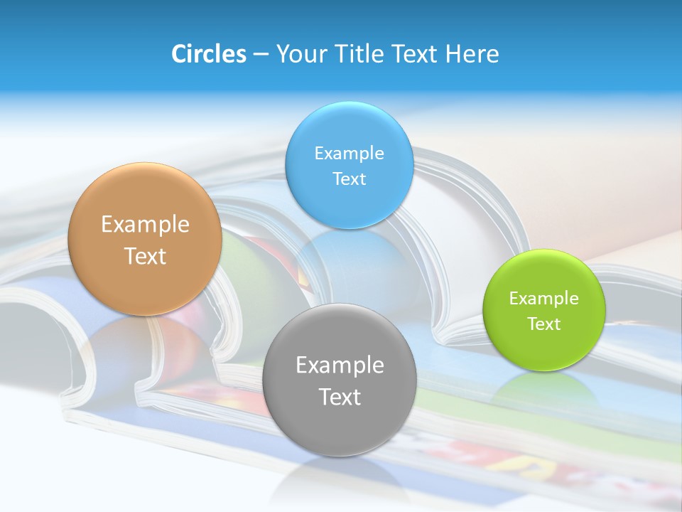 Magazine Article Literature PowerPoint Template