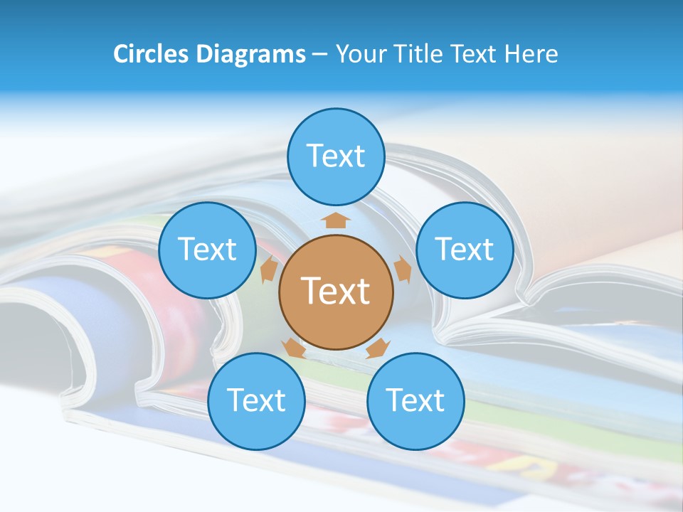 Magazine Article Literature PowerPoint Template
