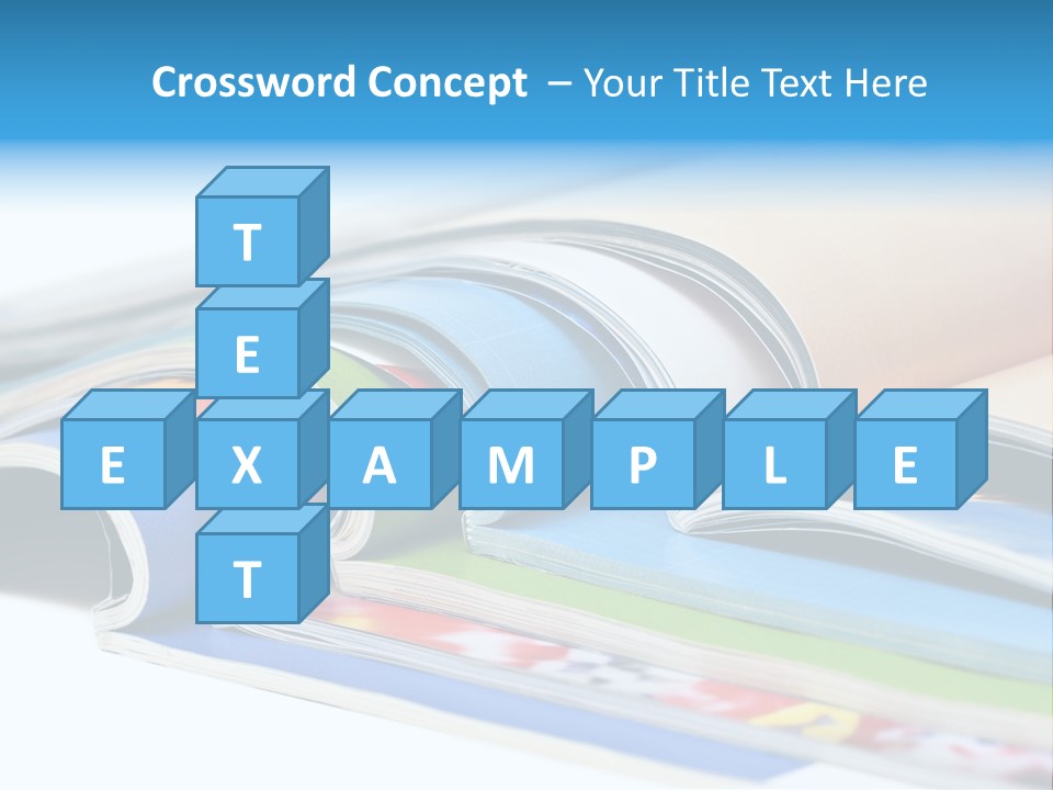 Magazine Article Literature PowerPoint Template