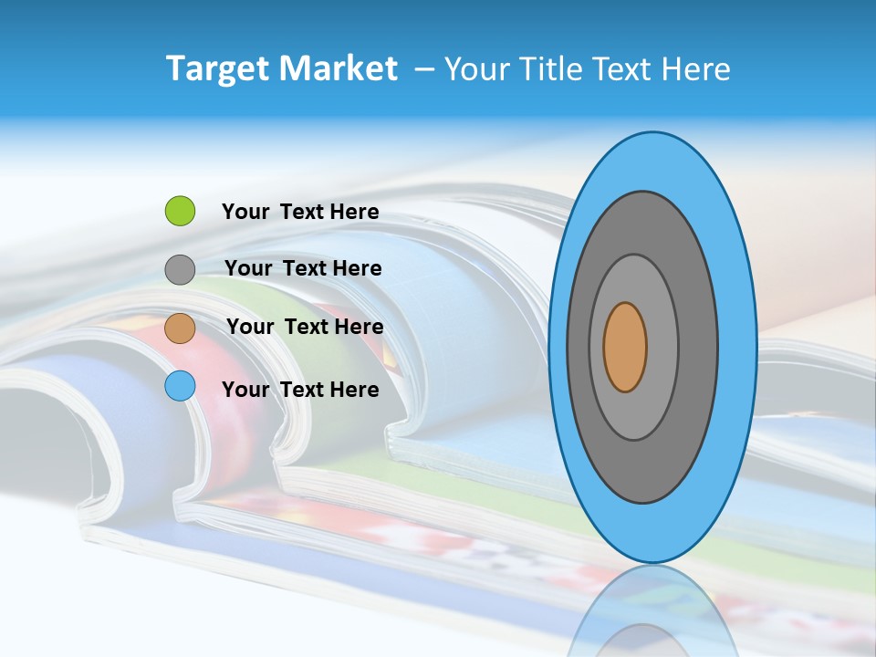 Magazine Article Literature PowerPoint Template