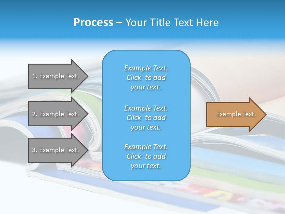 Magazine Article Literature PowerPoint Template