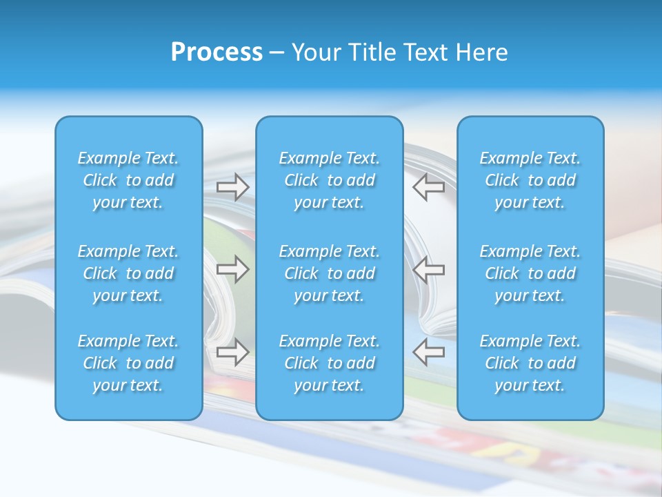 Magazine Article Literature PowerPoint Template