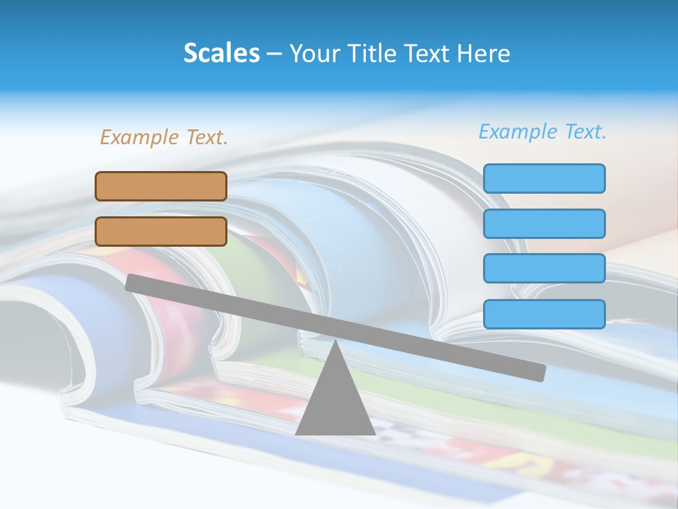 Magazine Article Literature PowerPoint Template