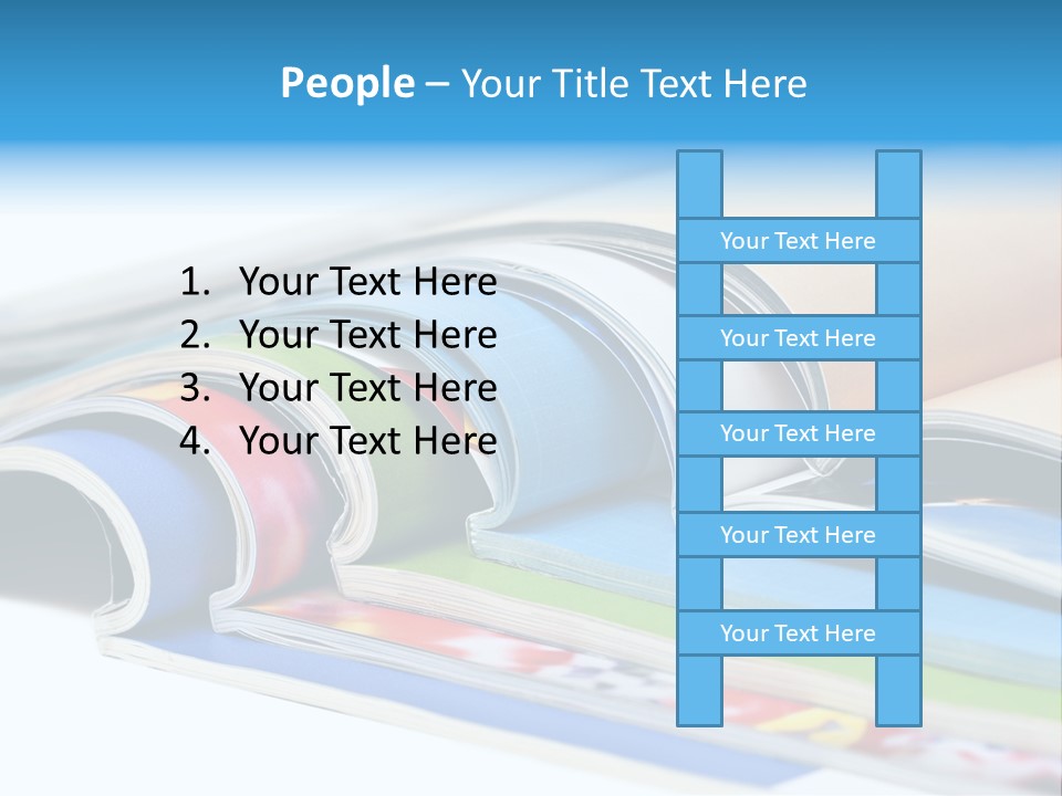 Magazine Article Literature PowerPoint Template