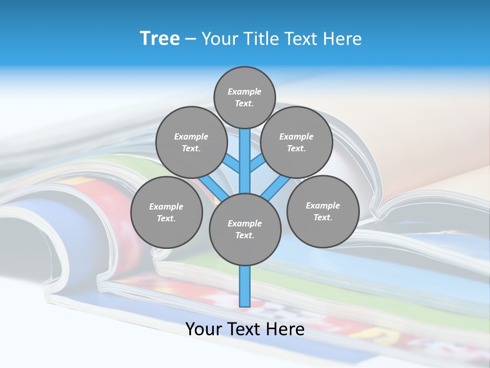 Magazine Article Literature PowerPoint Template