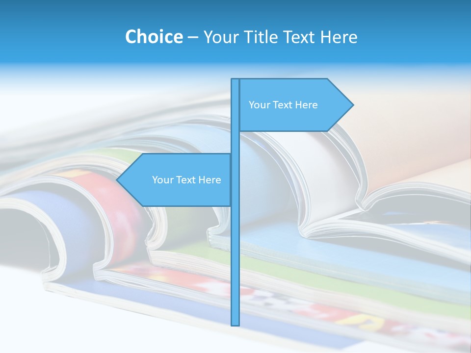 Magazine Article Literature PowerPoint Template