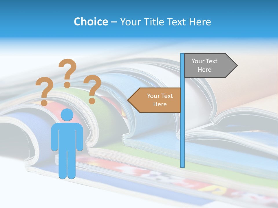 Magazine Article Literature PowerPoint Template