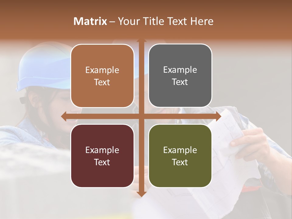 Businessman Closeup Control PowerPoint Template
